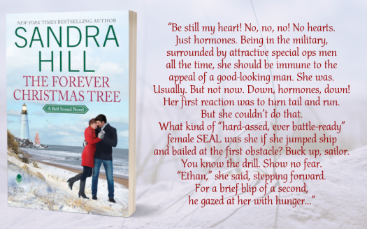 Teaser Graphic - The Forever Christmas Tree by Sandra Hill - 3